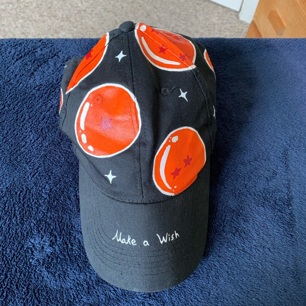 Hand painted Dragon Ball Z hat